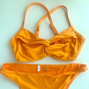 Athleta Orange Bikini